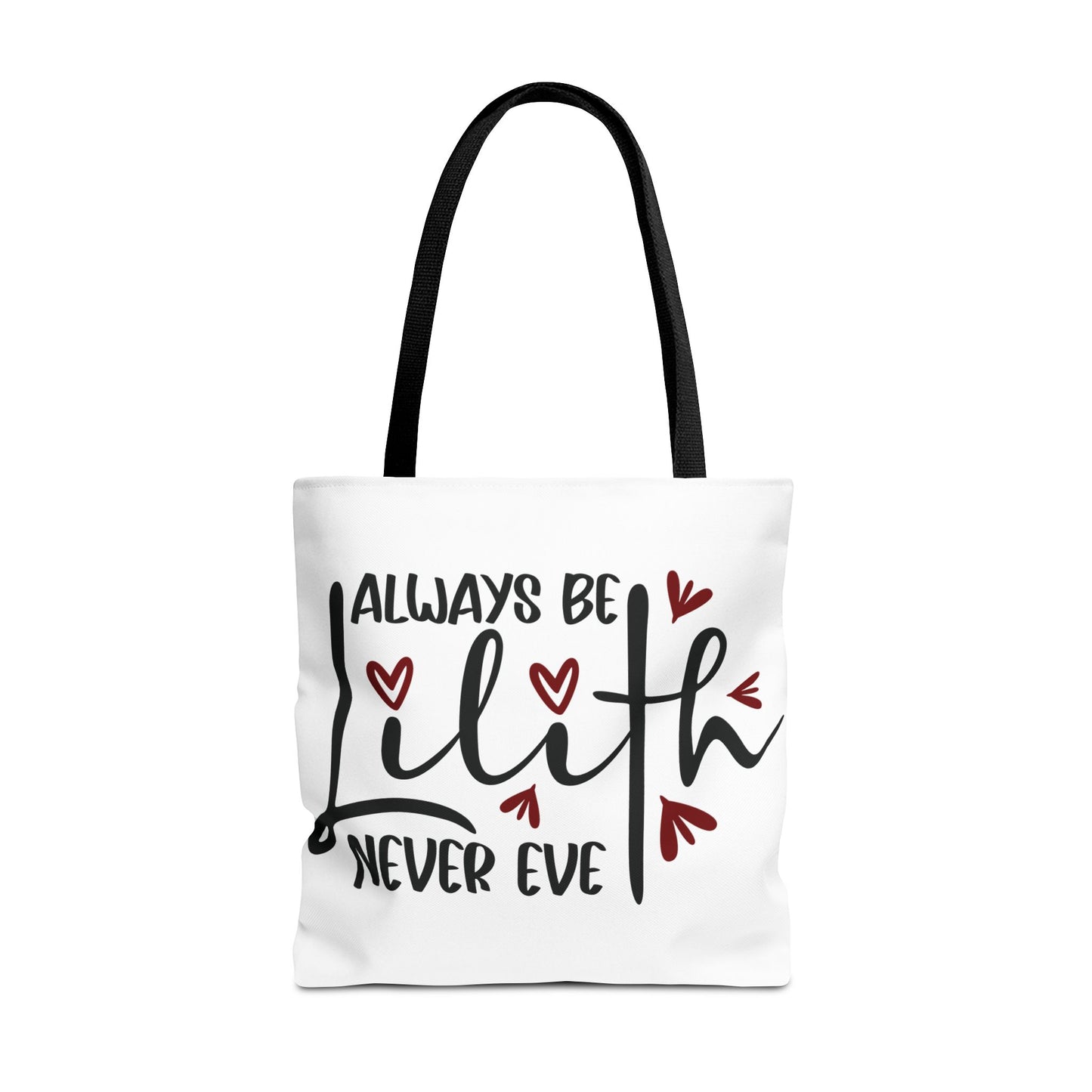 Cute Lilith Quote Tote Bag, Perfect for Gifts, Everyday Use, Shopping, or Special Occasions, Lightweight & Stylish - Divine Mystic Moons
