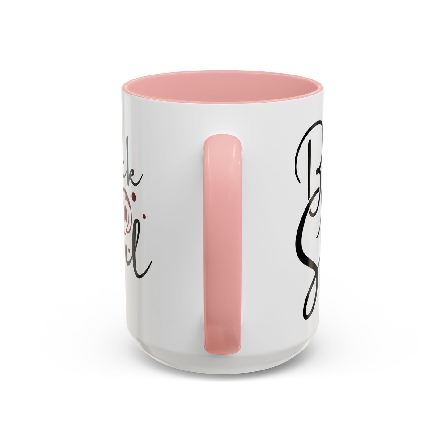Black Like My Soul Mug – Gothic Coffee Cup, Funny Dark Humor Gift, Pink, Red, or Black Two-Tone Ceramic Mug, Alt Aesthetic Drinkware - Divine Mystic Moons