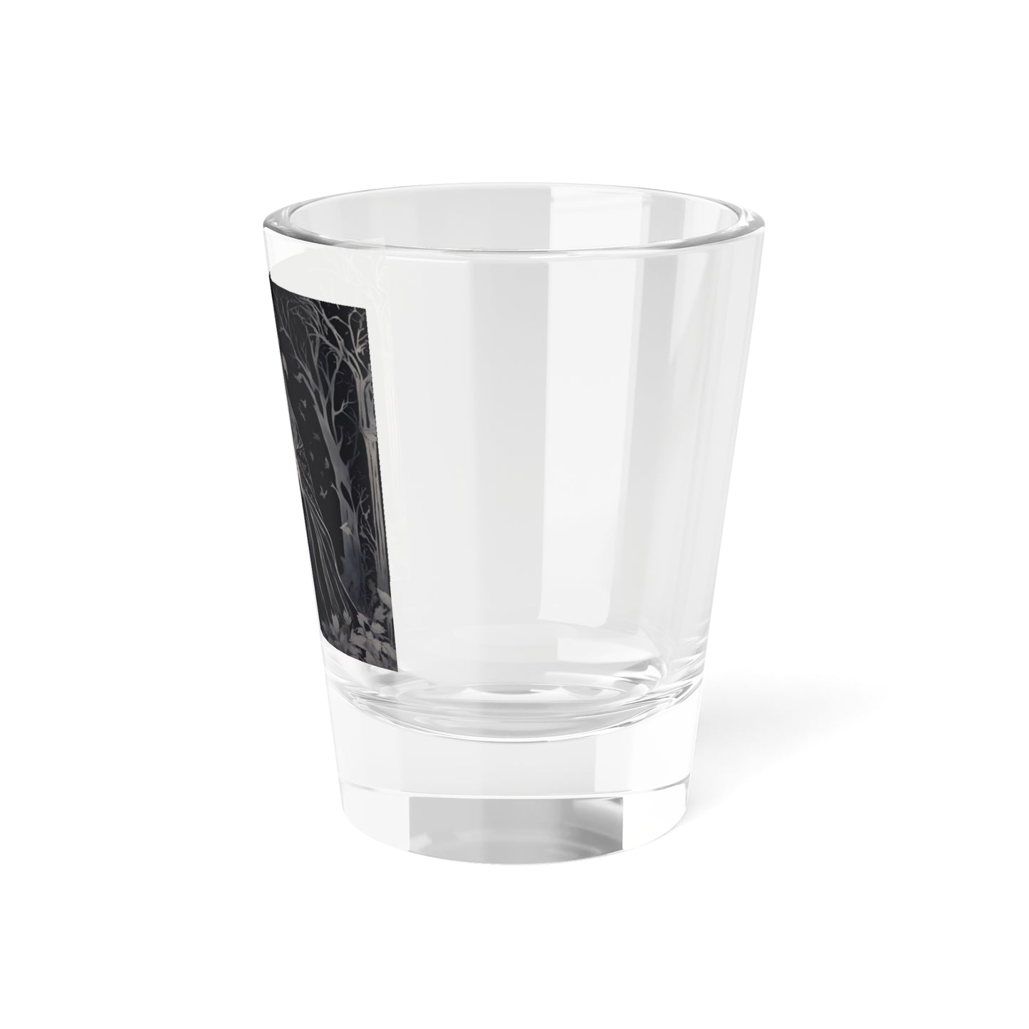 Heart of Shadows Shot Glass – 1.5oz of Dark Enchantment Heart Shot Glass | Dark Fantasy Drinkware, Gothic Party Favor - Divine Mystic Moons
