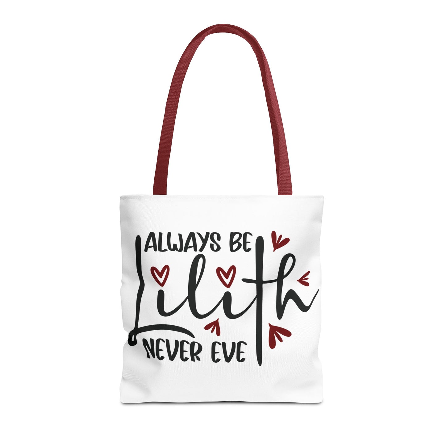 Cute Lilith Quote Tote Bag, Perfect for Gifts, Everyday Use, Shopping, or Special Occasions, Lightweight & Stylish - Divine Mystic Moons
