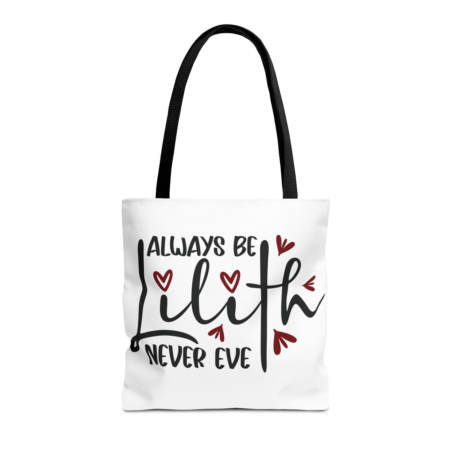 Cute Lilith Quote Tote Bag, Perfect for Gifts, Everyday Use, Shopping, or Special Occasions, Lightweight & Stylish - Divine Mystic Moons
