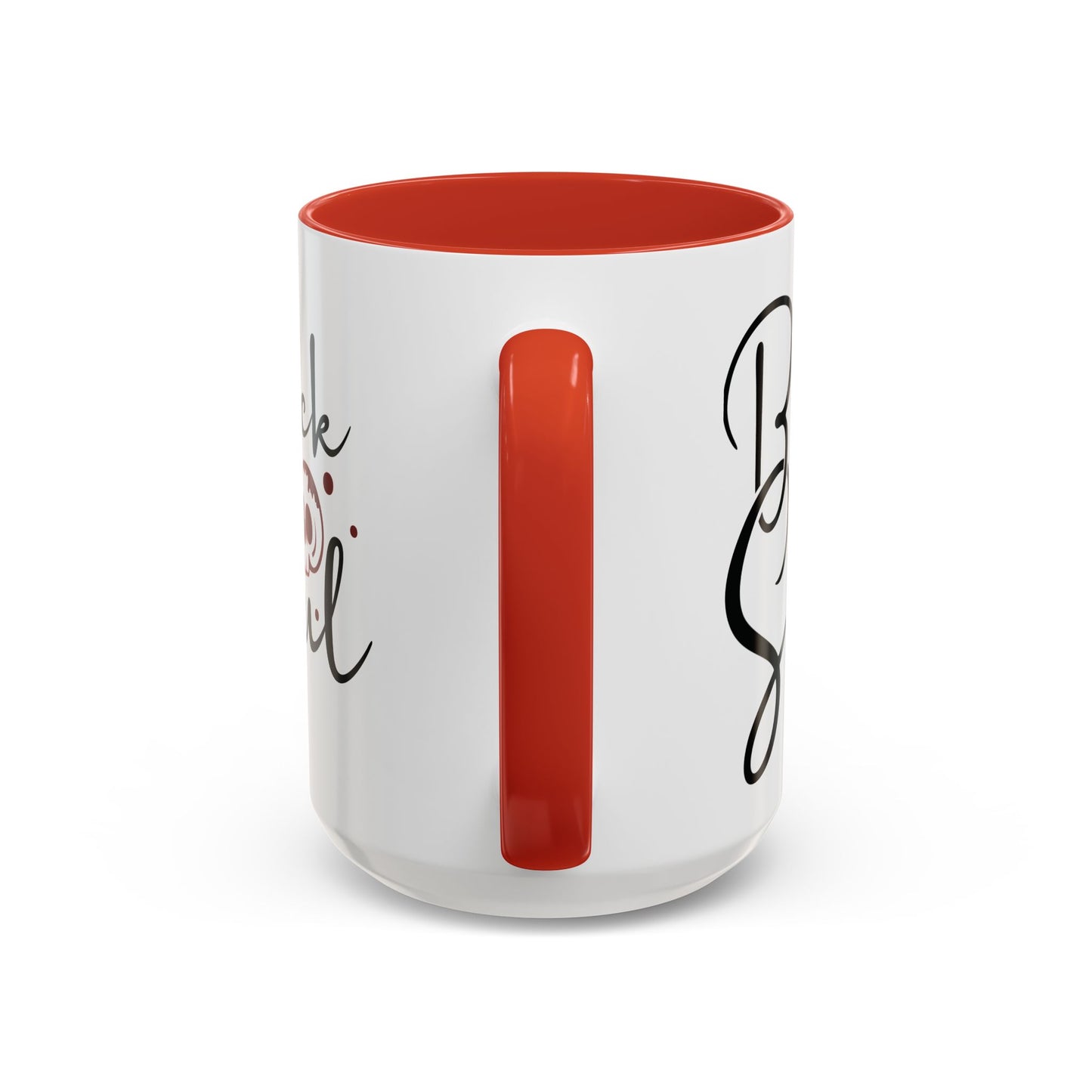 Black Like My Soul Mug – Gothic Coffee Cup, Funny Dark Humor Gift, Pink, Red, or Black Two-Tone Ceramic Mug, Alt Aesthetic Drinkware - Divine Mystic Moons