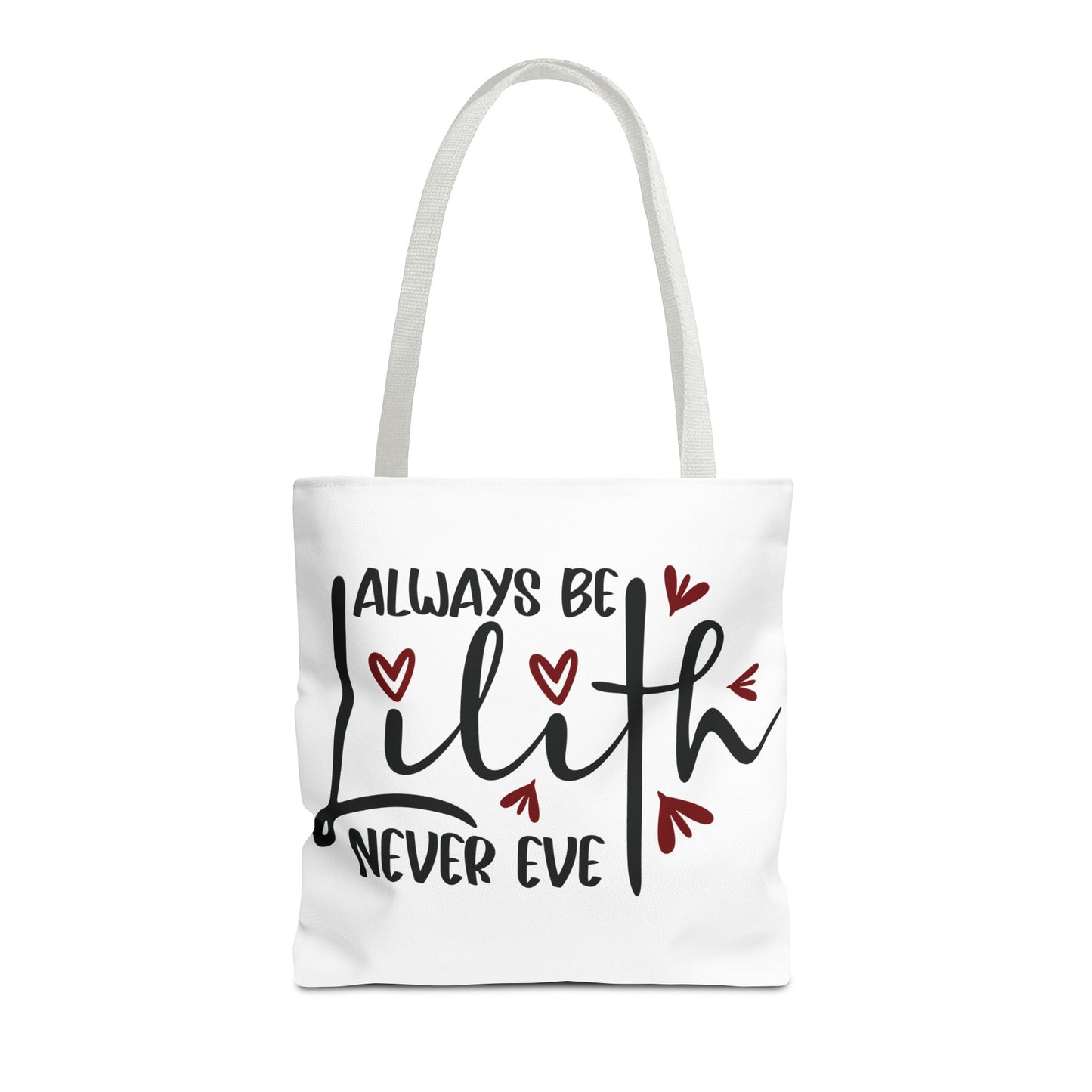 Cute Lilith Quote Tote Bag, Perfect for Gifts, Everyday Use, Shopping, or Special Occasions, Lightweight & Stylish - Divine Mystic Moons
