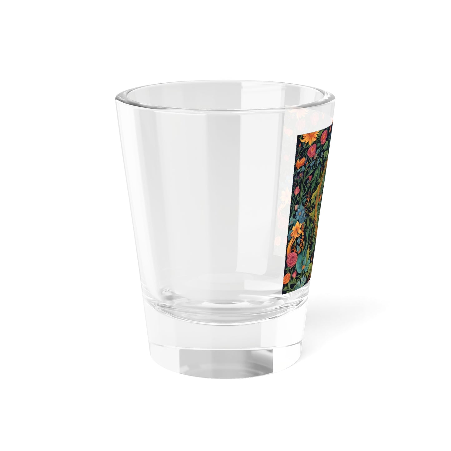 Sacred Grove Flame Shot Glass – 1.5oz of Nature’s Spirit Shot Glass, Perfect for Celebrations, Garden Parties, Home Bars