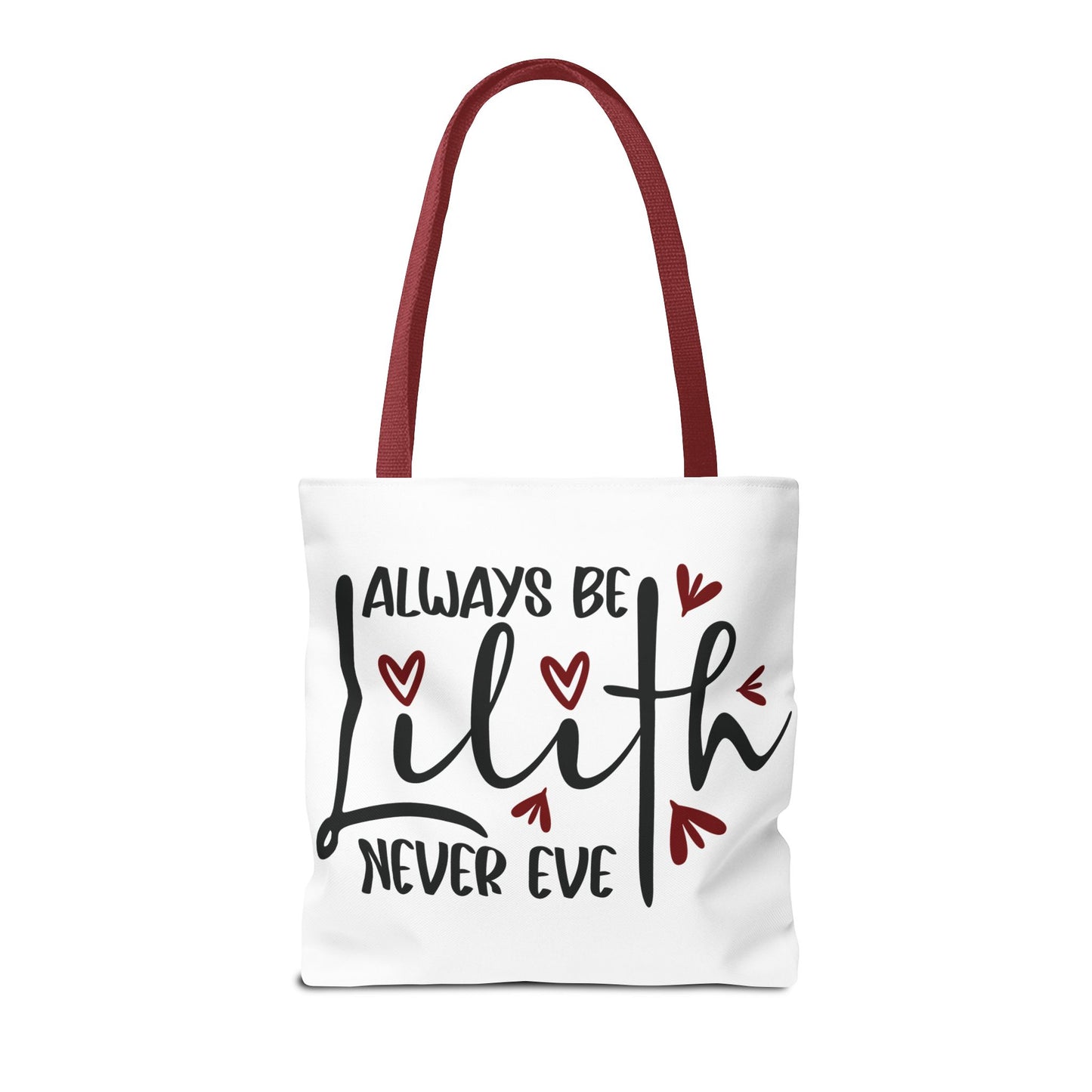 Cute Lilith Quote Tote Bag, Perfect for Gifts, Everyday Use, Shopping, or Special Occasions, Lightweight & Stylish - Divine Mystic Moons