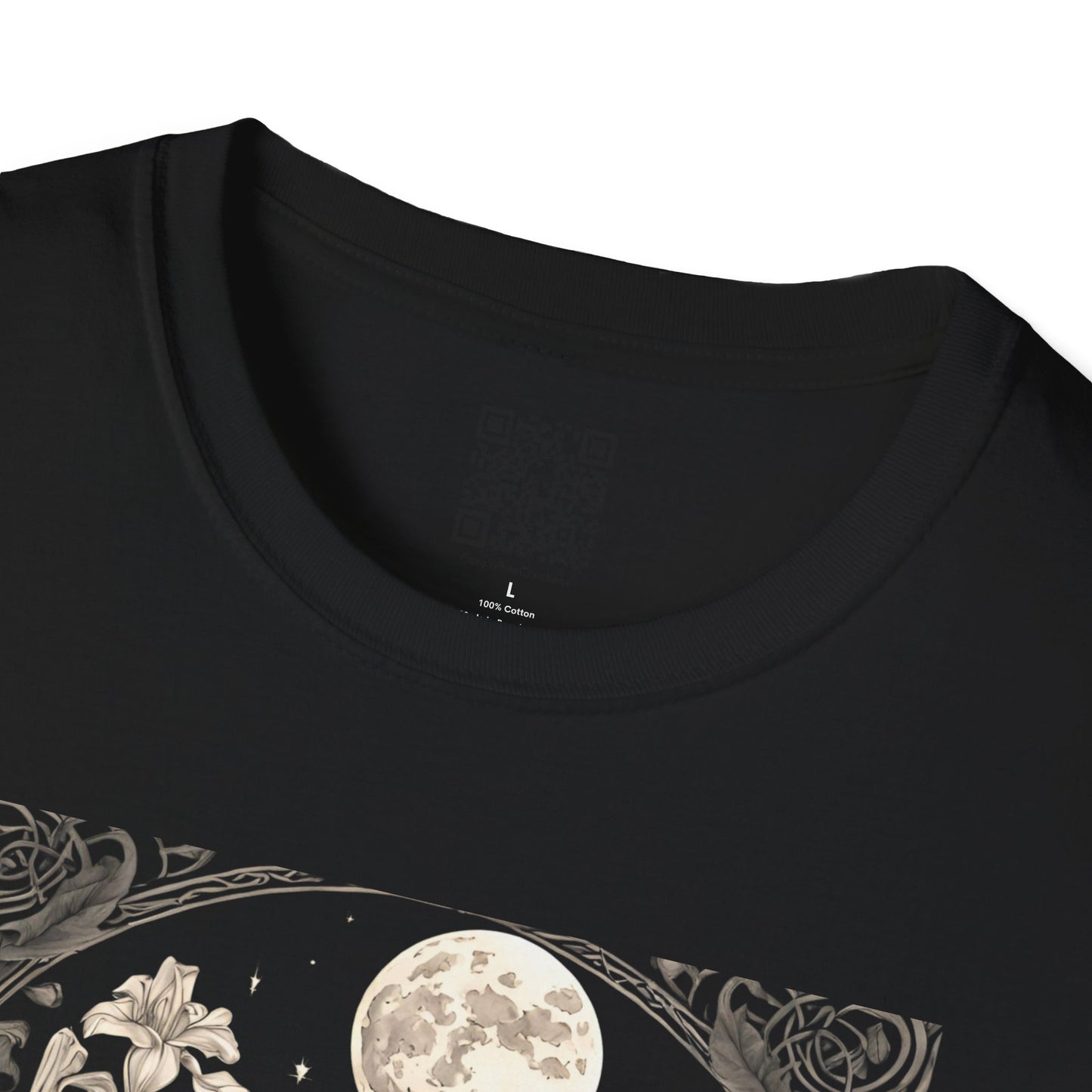 Whimsical Nature-Inspired Unisex T-Shirt, Bohemian Tee, Gift for Nature Lovers, Mushroom Design, Eco-friendly Apparel - Divine Mystic Moons
