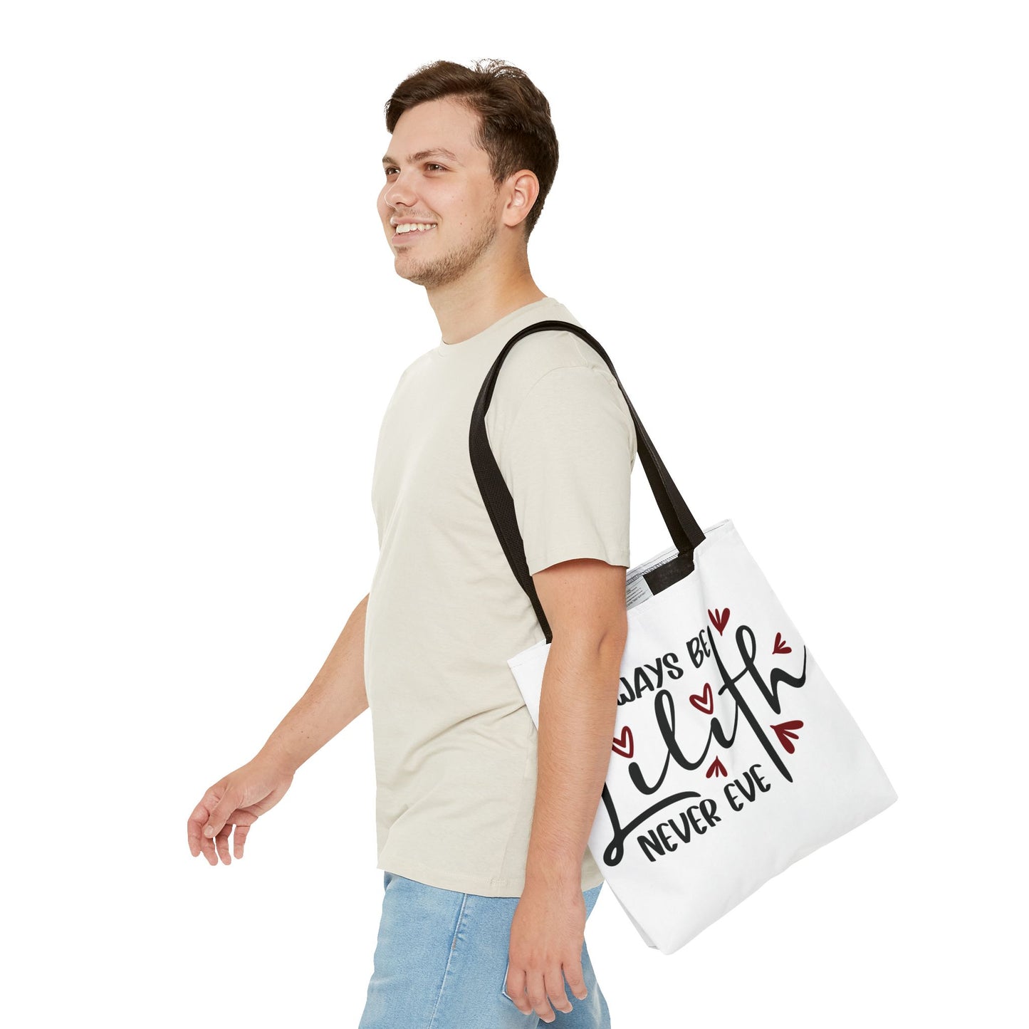 Cute Lilith Quote Tote Bag, Perfect for Gifts, Everyday Use, Shopping, or Special Occasions, Lightweight & Stylish - Divine Mystic Moons