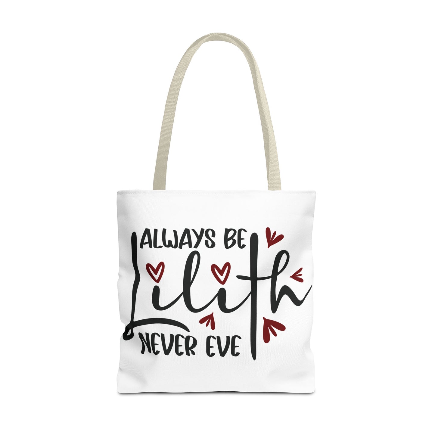 Cute Lilith Quote Tote Bag, Perfect for Gifts, Everyday Use, Shopping, or Special Occasions, Lightweight & Stylish - Divine Mystic Moons