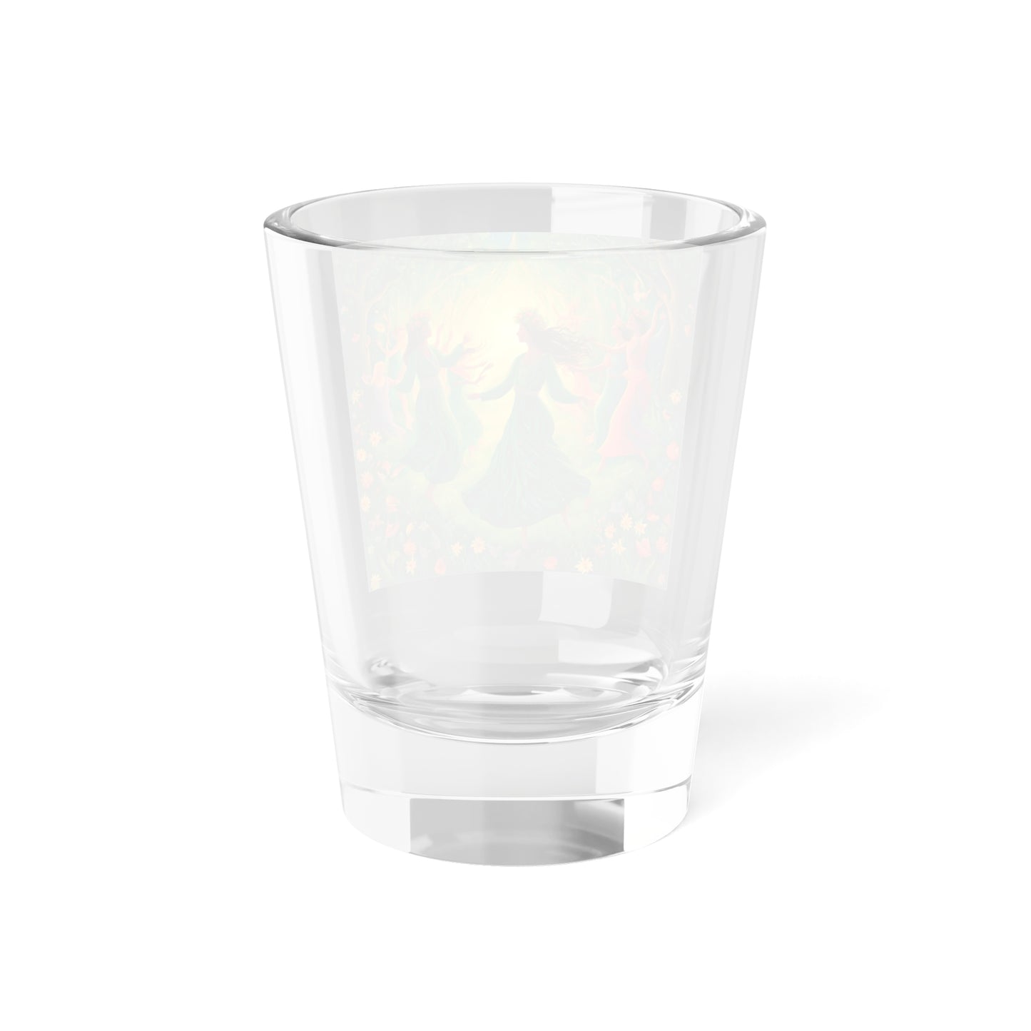 Beltane Bloom Shot Glass – 1.5oz of Sacred Celebration Nature Shot Glass, Forest Fairy Dance Glass, Gift for Party