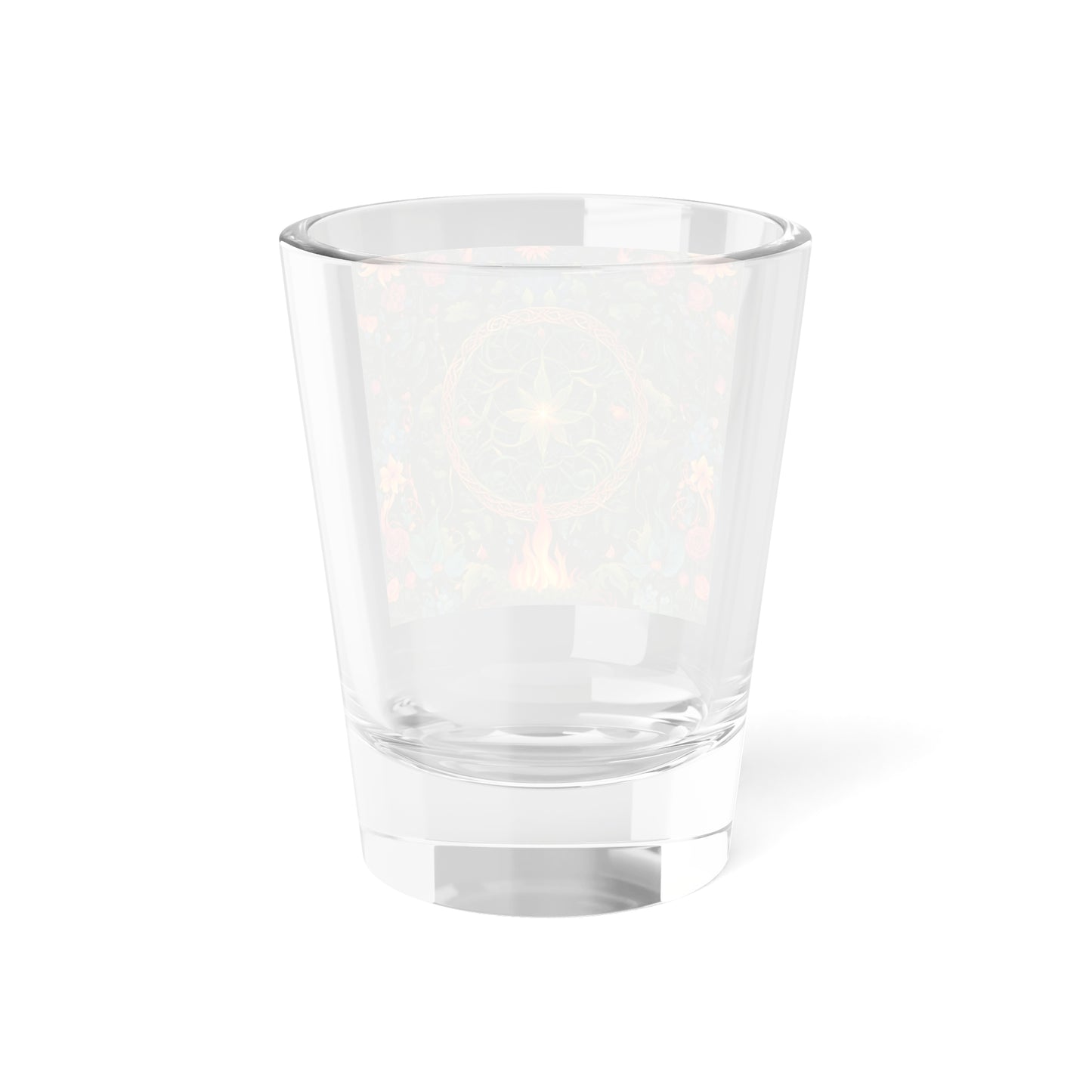 Sacred Grove Flame Shot Glass – 1.5oz of Nature’s Spirit Shot Glass, Perfect for Celebrations, Garden Parties, Home Bars