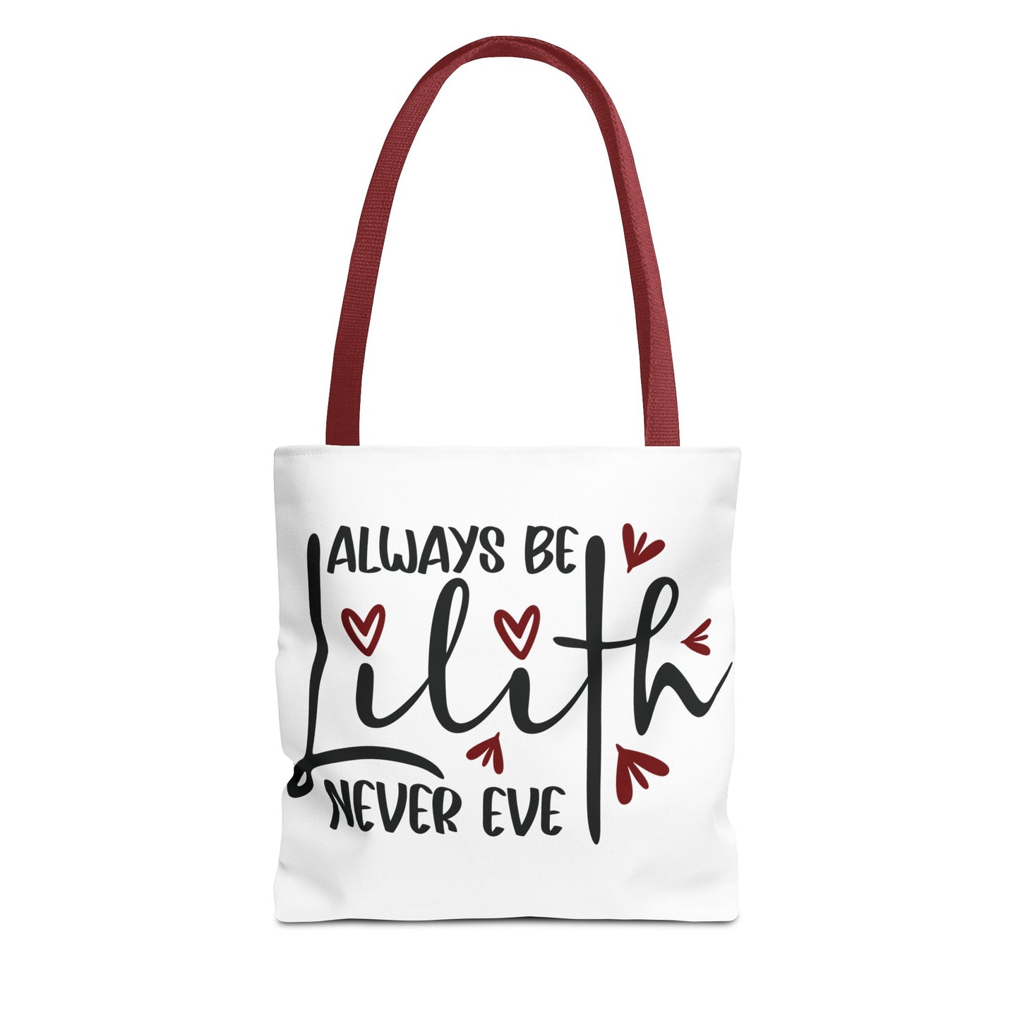 Cute Lilith Quote Tote Bag, Perfect for Gifts, Everyday Use, Shopping, or Special Occasions, Lightweight & Stylish - Divine Mystic Moons