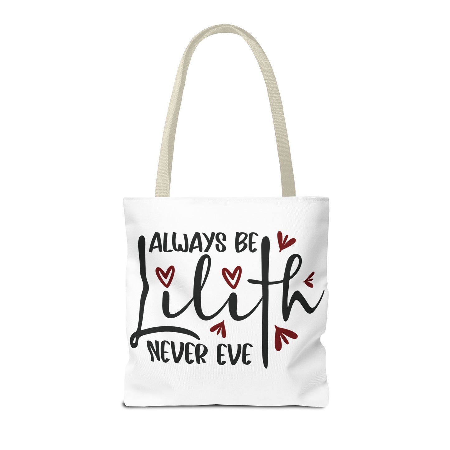Cute Lilith Quote Tote Bag, Perfect for Gifts, Everyday Use, Shopping, or Special Occasions, Lightweight & Stylish - Divine Mystic Moons