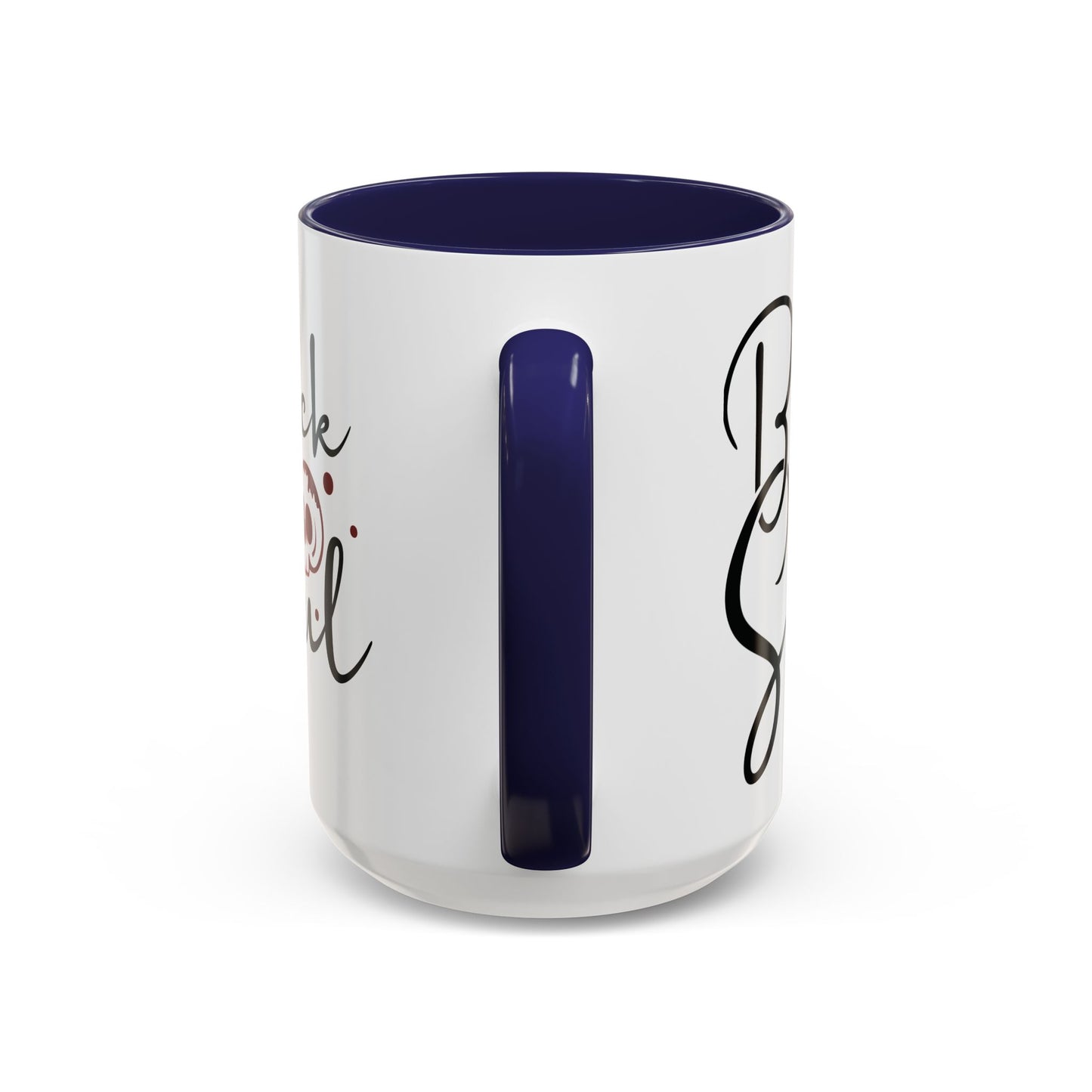Black Like My Soul Mug – Gothic Coffee Cup, Funny Dark Humor Gift, Pink, Red, or Black Two-Tone Ceramic Mug, Alt Aesthetic Drinkware - Divine Mystic Moons