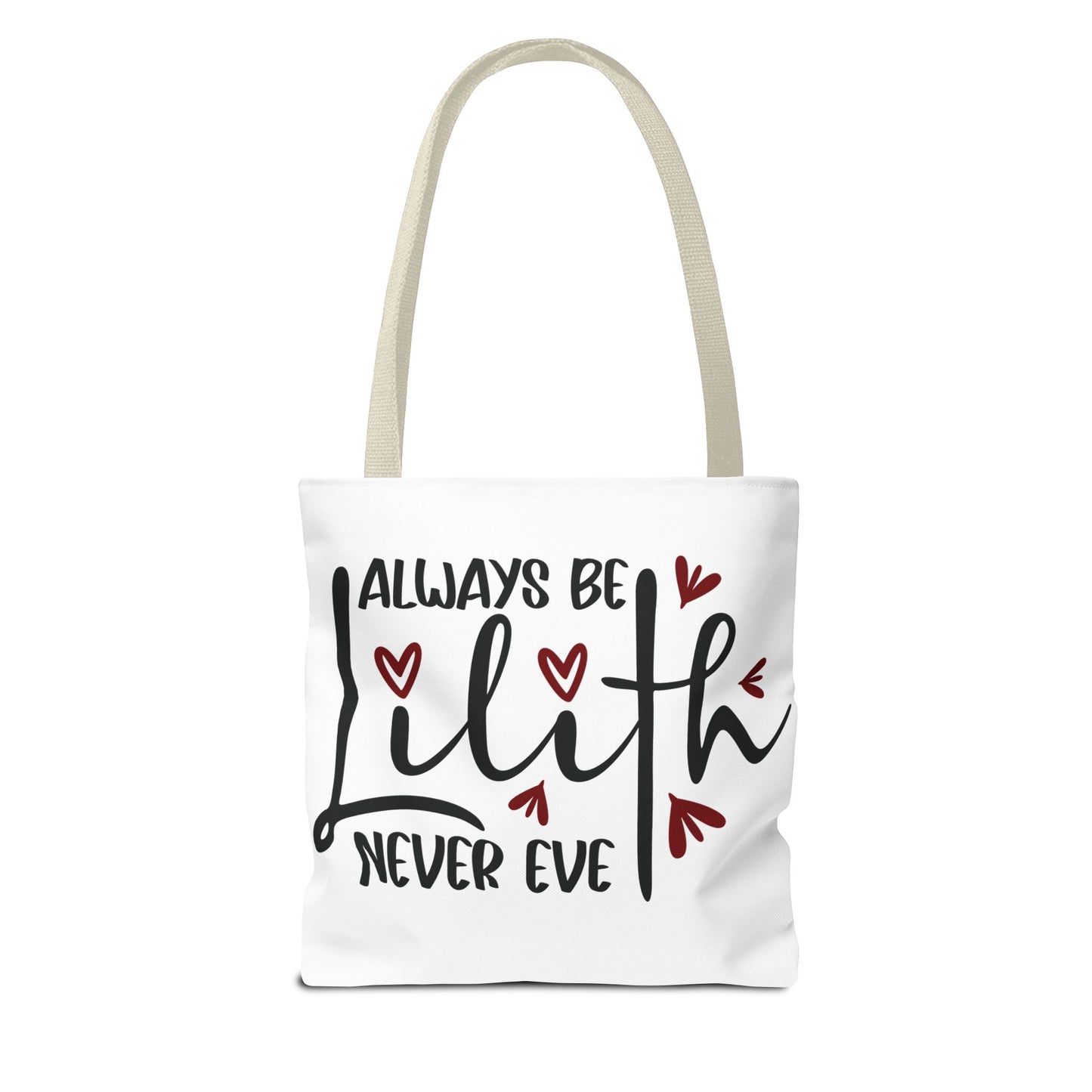 Cute Lilith Quote Tote Bag, Perfect for Gifts, Everyday Use, Shopping, or Special Occasions, Lightweight & Stylish - Divine Mystic Moons