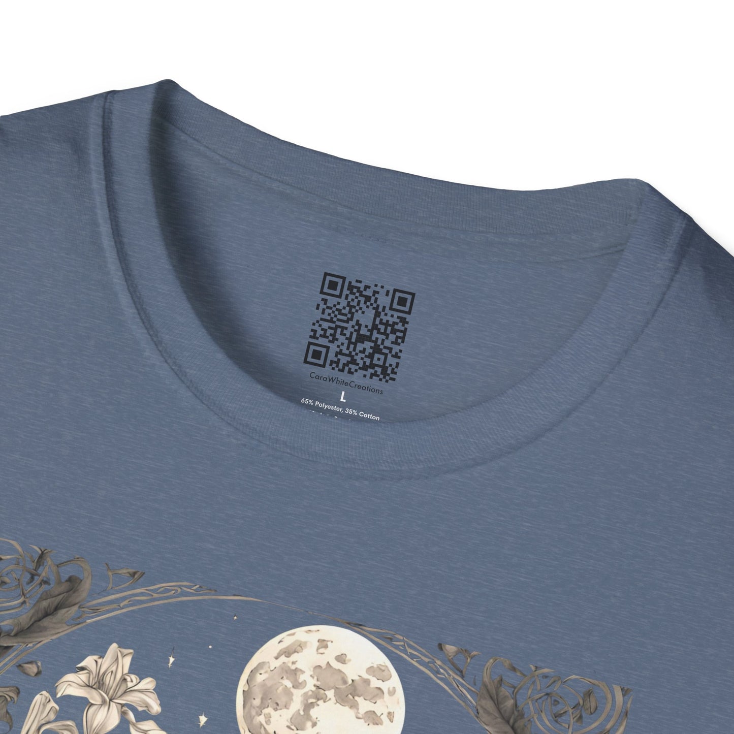 Whimsical Nature-Inspired Unisex T-Shirt, Bohemian Tee, Gift for Nature Lovers, Mushroom Design, Eco-friendly Apparel - Divine Mystic Moons