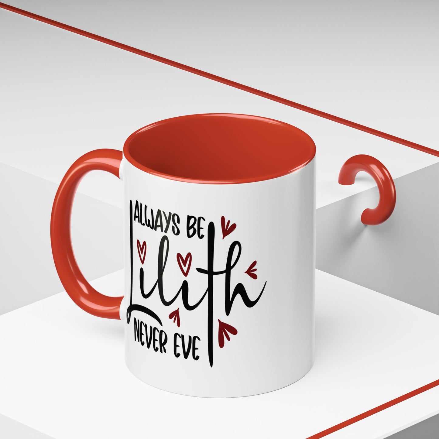 Always Be Lilith, Fun Gift for Friends, Unique Home Decor, Coffee Lovers, Birthday Present Coffee Mug - Divine Mystic Moons