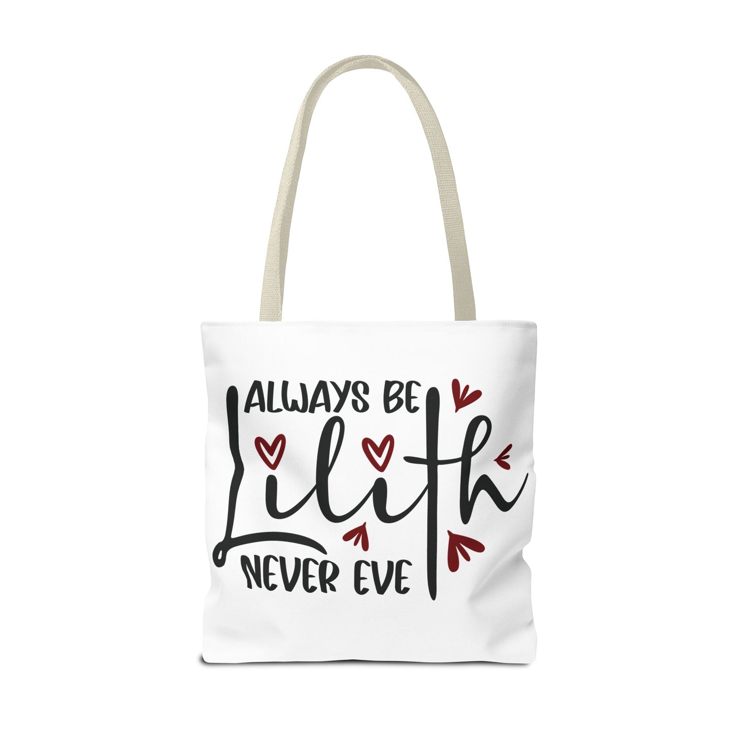 Cute Lilith Quote Tote Bag, Perfect for Gifts, Everyday Use, Shopping, or Special Occasions, Lightweight & Stylish - Divine Mystic Moons