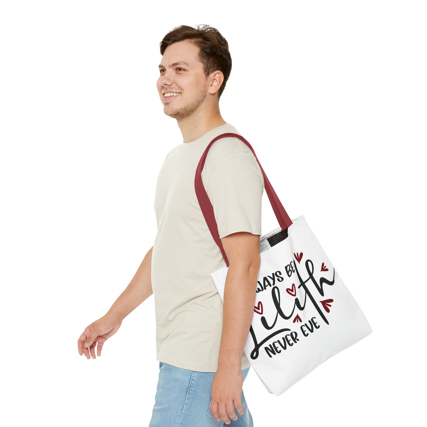 Cute Lilith Quote Tote Bag, Perfect for Gifts, Everyday Use, Shopping, or Special Occasions, Lightweight & Stylish - Divine Mystic Moons