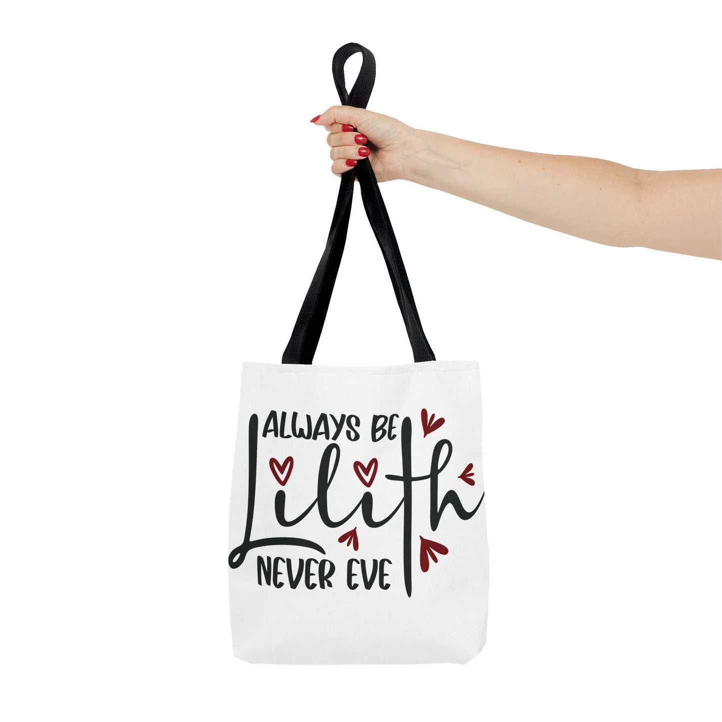 Cute Lilith Quote Tote Bag, Perfect for Gifts, Everyday Use, Shopping, or Special Occasions, Lightweight & Stylish - Divine Mystic Moons