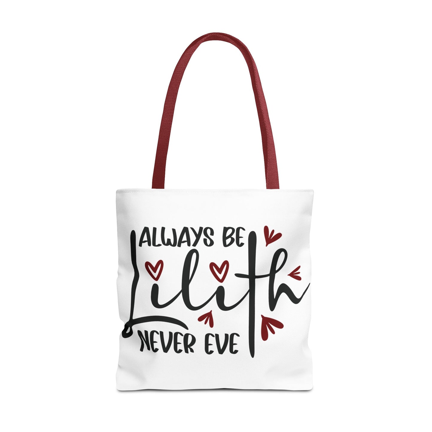 Cute Lilith Quote Tote Bag, Perfect for Gifts, Everyday Use, Shopping, or Special Occasions, Lightweight & Stylish - Divine Mystic Moons