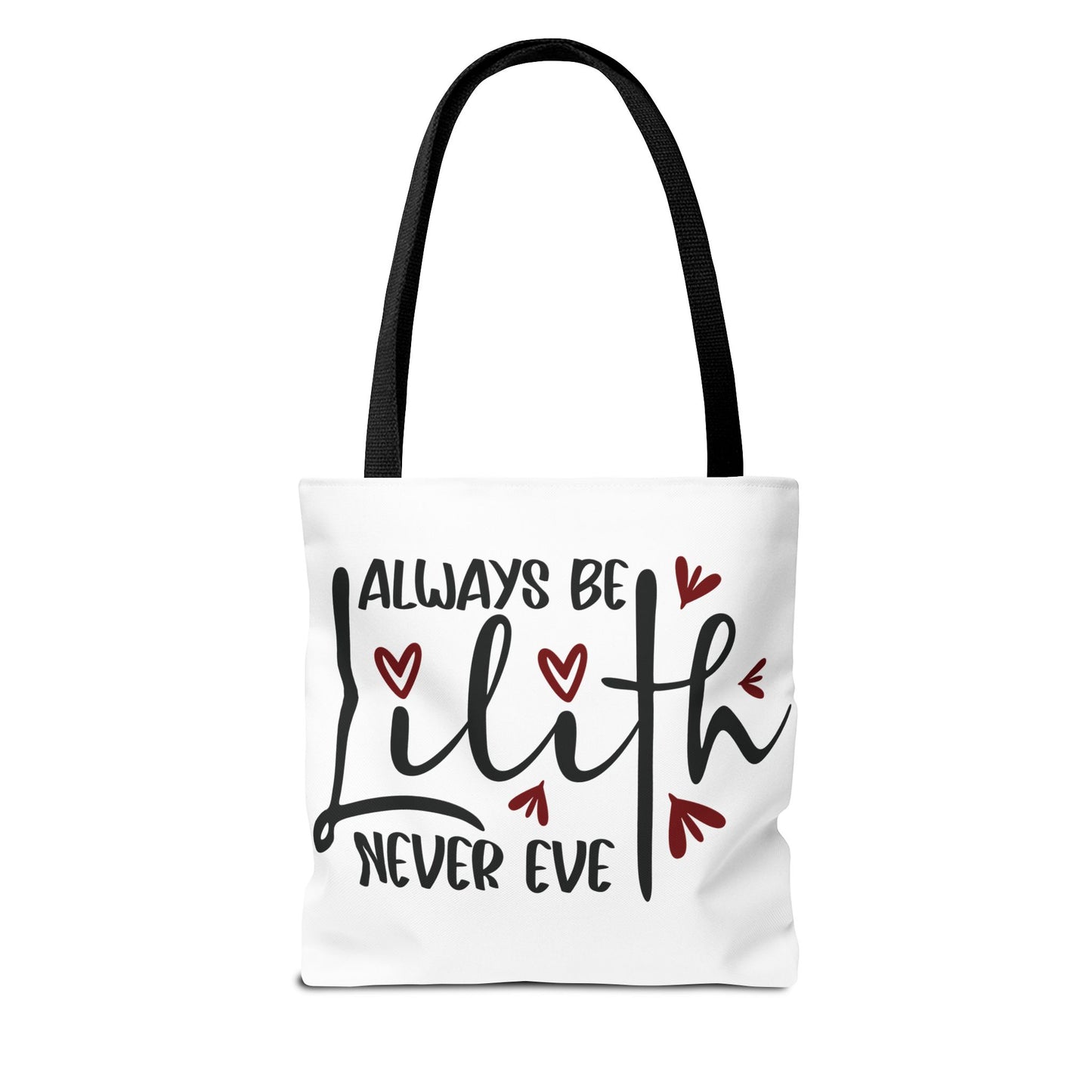 Cute Lilith Quote Tote Bag, Perfect for Gifts, Everyday Use, Shopping, or Special Occasions, Lightweight & Stylish - Divine Mystic Moons
