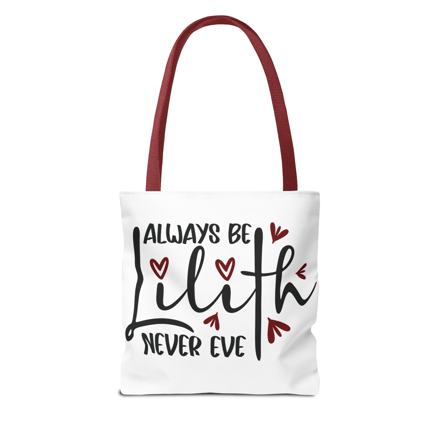 Cute Lilith Quote Tote Bag, Perfect for Gifts, Everyday Use, Shopping, or Special Occasions, Lightweight & Stylish - Divine Mystic Moons