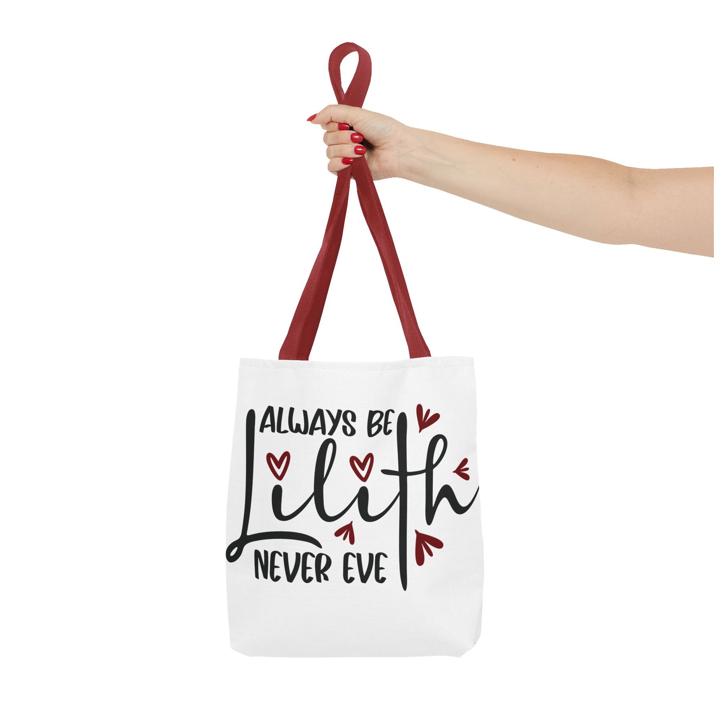 Cute Lilith Quote Tote Bag, Perfect for Gifts, Everyday Use, Shopping, or Special Occasions, Lightweight & Stylish - Divine Mystic Moons