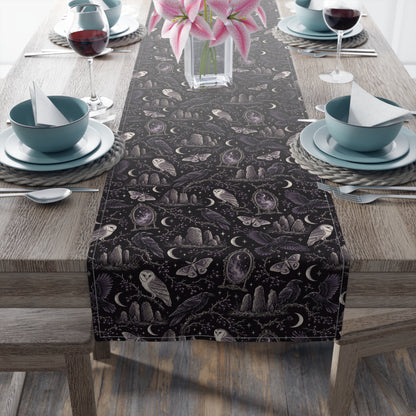 Midnight Raven Table Runner