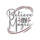 Believe in Magic Kiss-Cut Stickers, Inspirational Sticker, Laptop Decor, Gift for Dreamers, Magic Themed Decor, Self-Expression - Divine Mystic Moons