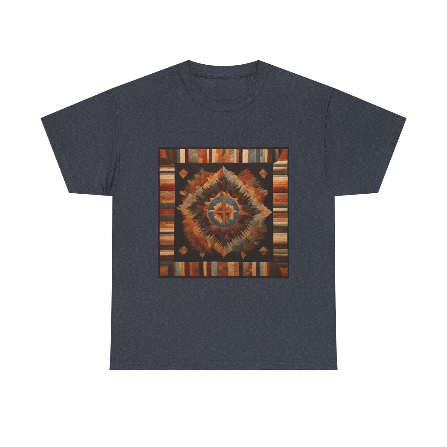 Bohemian Style Unisex Heavy Cotton Tee - Cozy Everyday Wear, Perfect for Festivals, Casual Outings, Nature Lovers, and Gift Ideas - Divine Mystic Moons