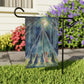 Moonlit Maypole Beltane Garden Flag