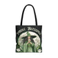 Imbolc Blessings Tote Bag, Wiccan Gift, Witchy Style Bag, Green Witch Shopping Tote, Wheel of the Year, Blessed Be - Divine Mystic Moons