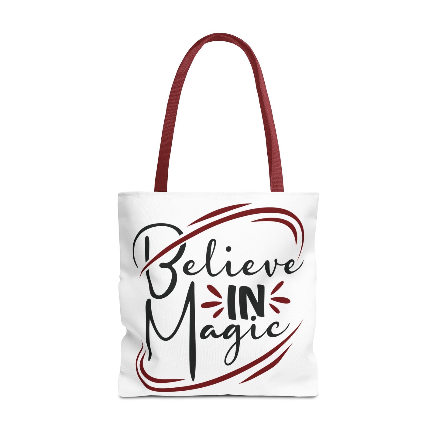 Believe in Magic Tote Bag | Inspirational Tote, Gift for Dreamers, Everyday Carry, Eco-Friendly Bag, Magic Lovers - Divine Mystic Moons