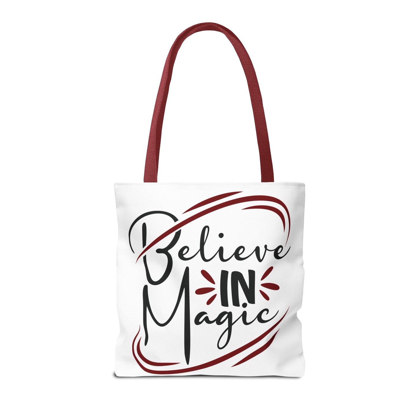 Believe in Magic Tote Bag | Inspirational Tote, Gift for Dreamers, Everyday Carry, Eco-Friendly Bag, Magic Lovers - Divine Mystic Moons