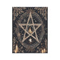 Magical Garden Banner, Enchanted Outdoor Decor, Pagan Home Decoration, Gothic Holiday Decor, Starry Night Garden Flag