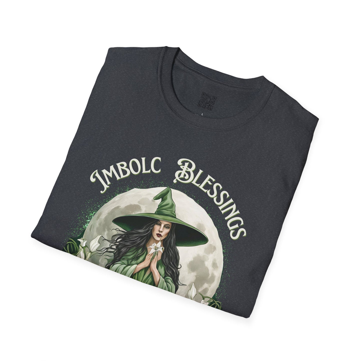 Imbolc Blessings T-Shirt, Witchy Apparel, Pagan Gift, Unisex Graphic Tee, Spiritual Wear, Wheel of the Year, Blessed Be - Divine Mystic Moons
