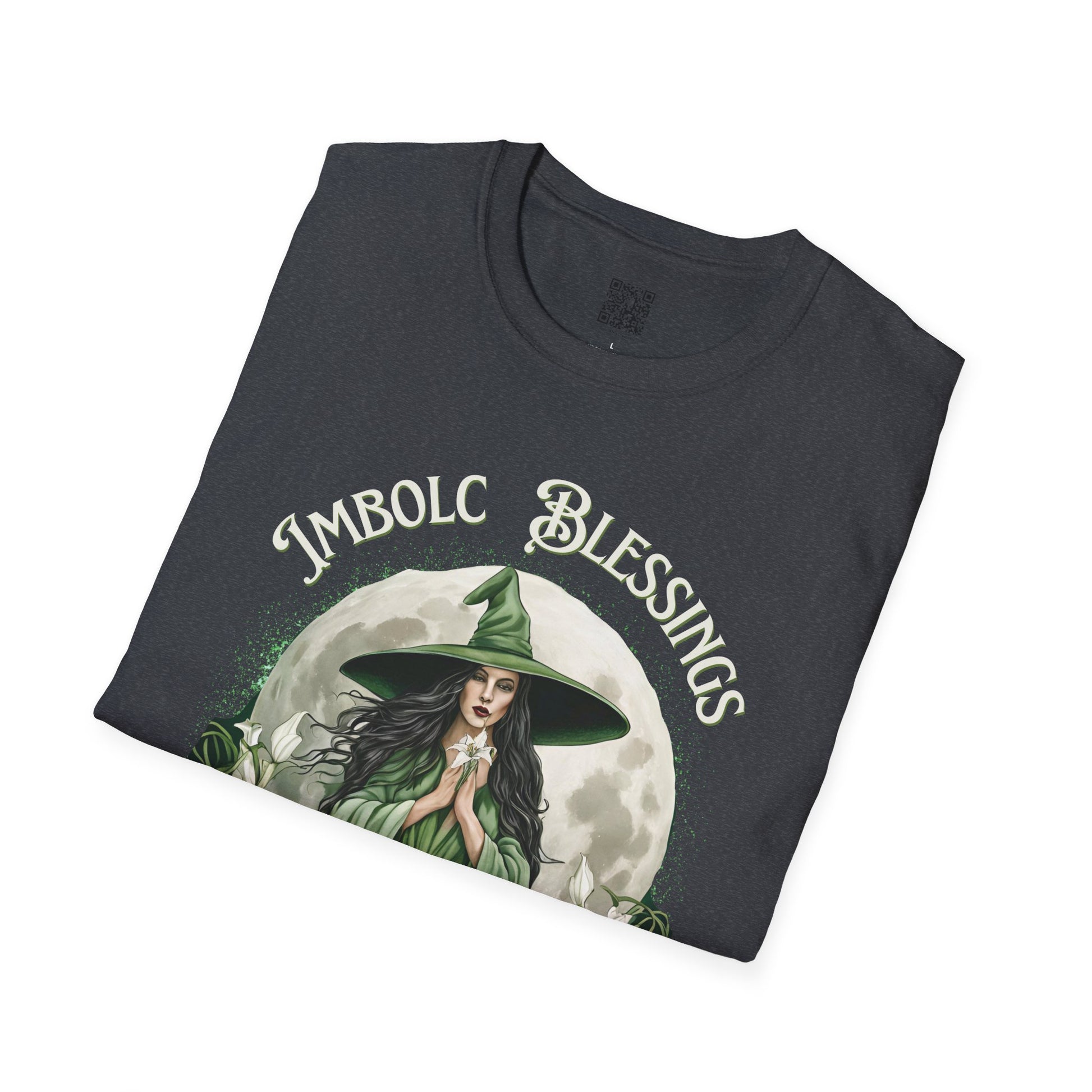 Imbolc Blessings T-Shirt, Witchy Apparel, Pagan Gift, Unisex Graphic Tee, Spiritual Wear, Wheel of the Year, Blessed Be - Divine Mystic Moons