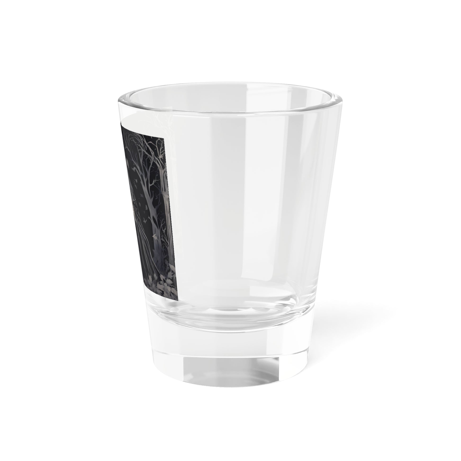 Heart of Shadows Shot Glass – 1.5oz of Dark Enchantment Heart Shot Glass | Dark Fantasy Drinkware, Gothic Party Favor - Divine Mystic Moons