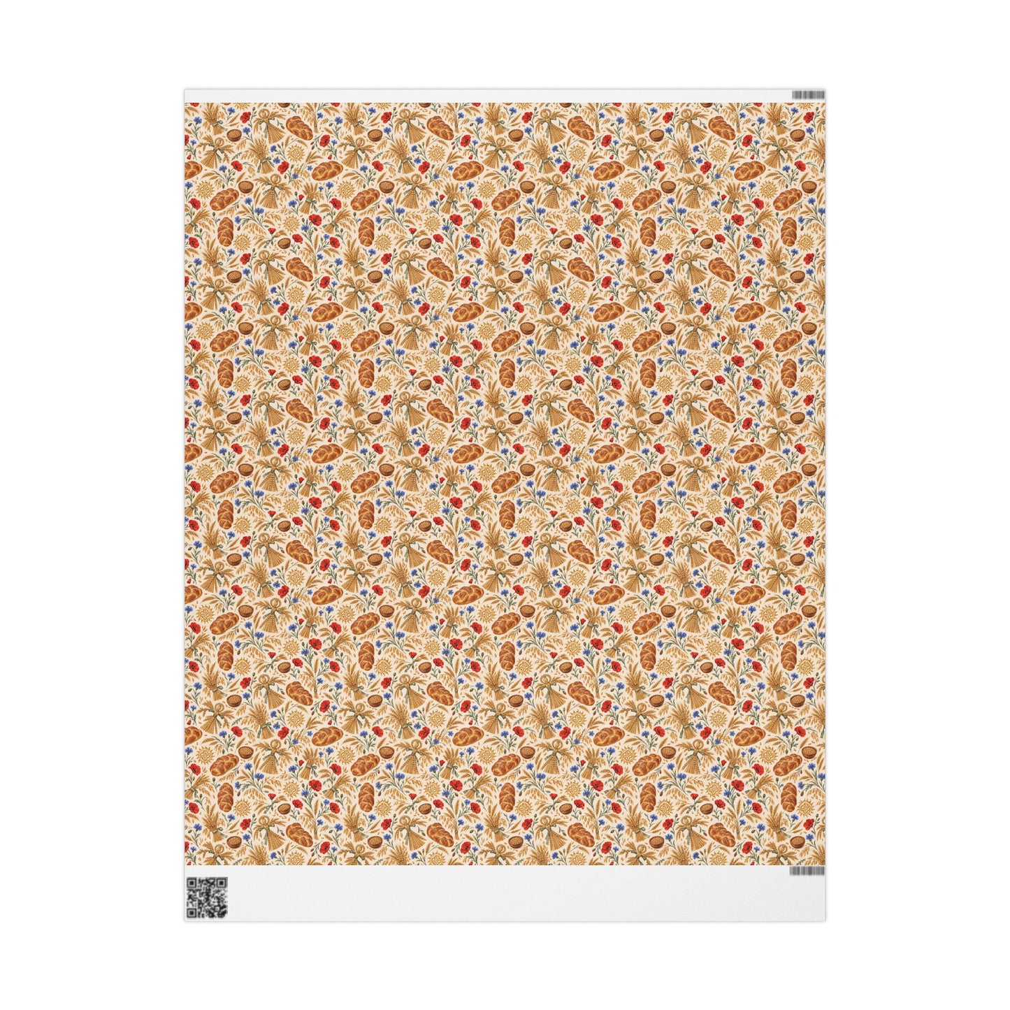 Lammas Golden Grain & Corn Dolly Wrapping Paper
