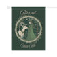 Enchanted Yuletide Garden Banner, Winter Home Decor, Magical Holiday Garden Flag, Blessed Yule Tide Decor, Outdoor Holiday Decor, Seasonal