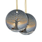 Winter Tree of Life & Stag Yule Ornament