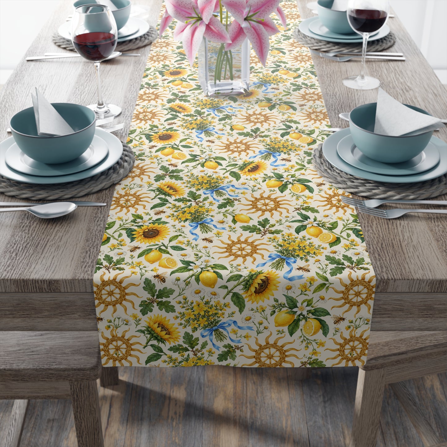 Sunshine & Sunflowers Table Runner