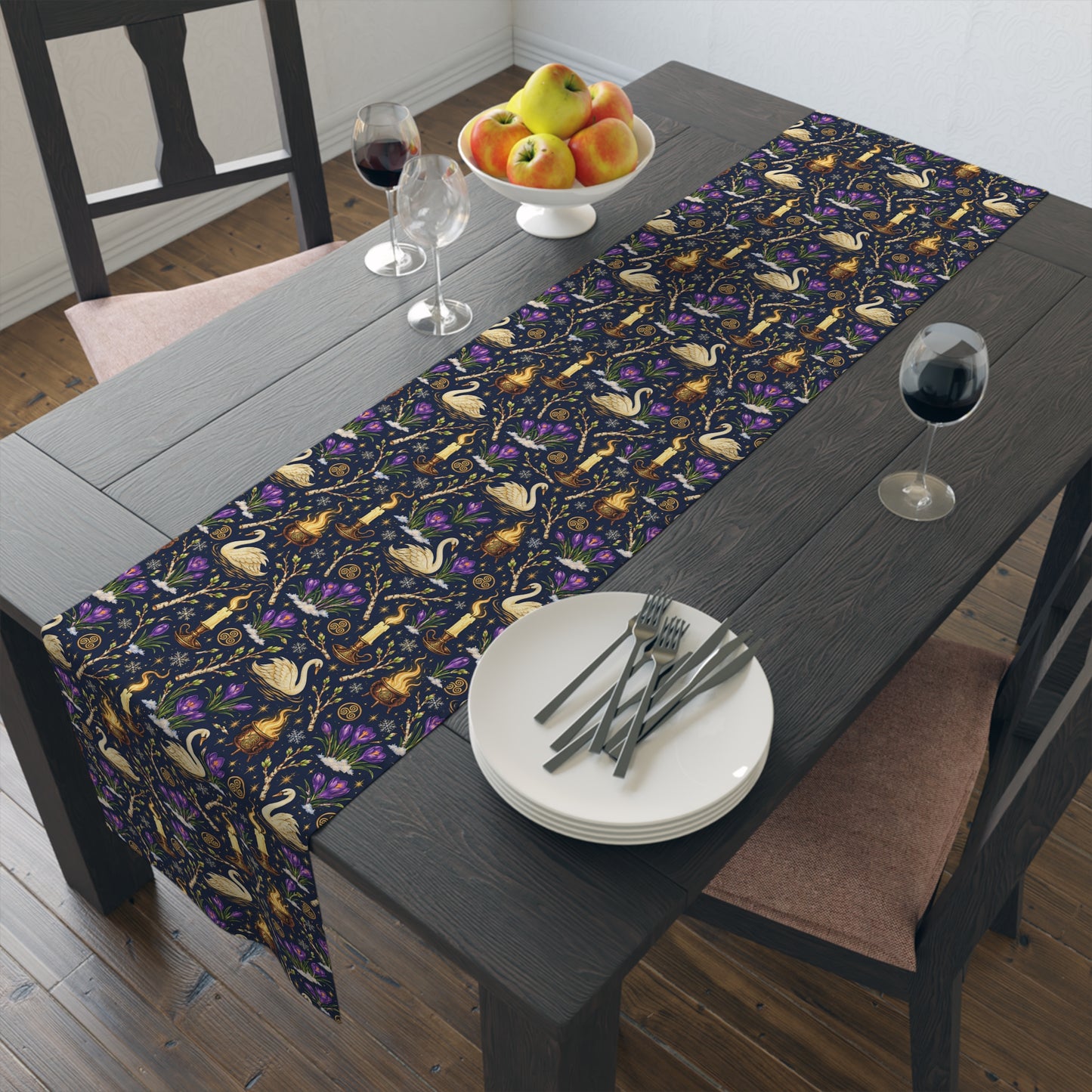 Brigids Swan Table Runner