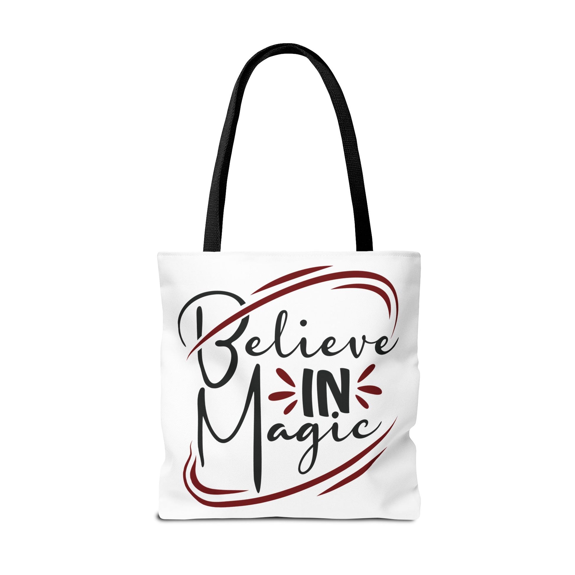 Believe in Magic Tote Bag | Inspirational Tote, Gift for Dreamers, Everyday Carry, Eco-Friendly Bag, Magic Lovers - Divine Mystic Moons