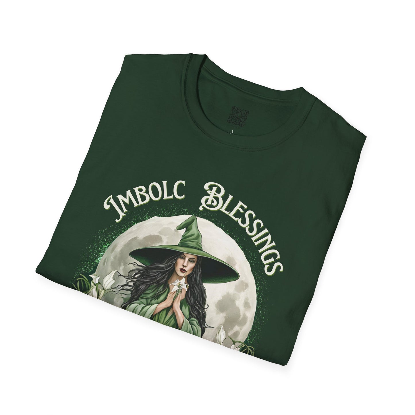 Imbolc Blessings T-Shirt, Witchy Apparel, Pagan Gift, Unisex Graphic Tee, Spiritual Wear, Wheel of the Year, Blessed Be - Divine Mystic Moons