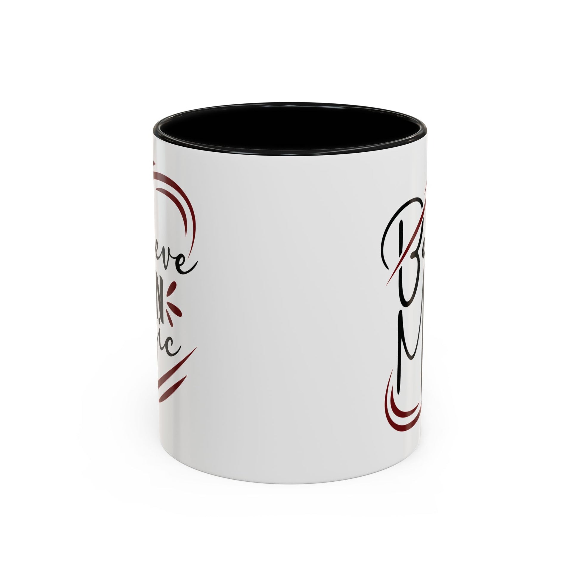 Believe in Magic Coffee Mug, Motivational Mug, Inspirational Gift, Unique Drinking Mug, Coffee Lover's Gift - Divine Mystic Moons