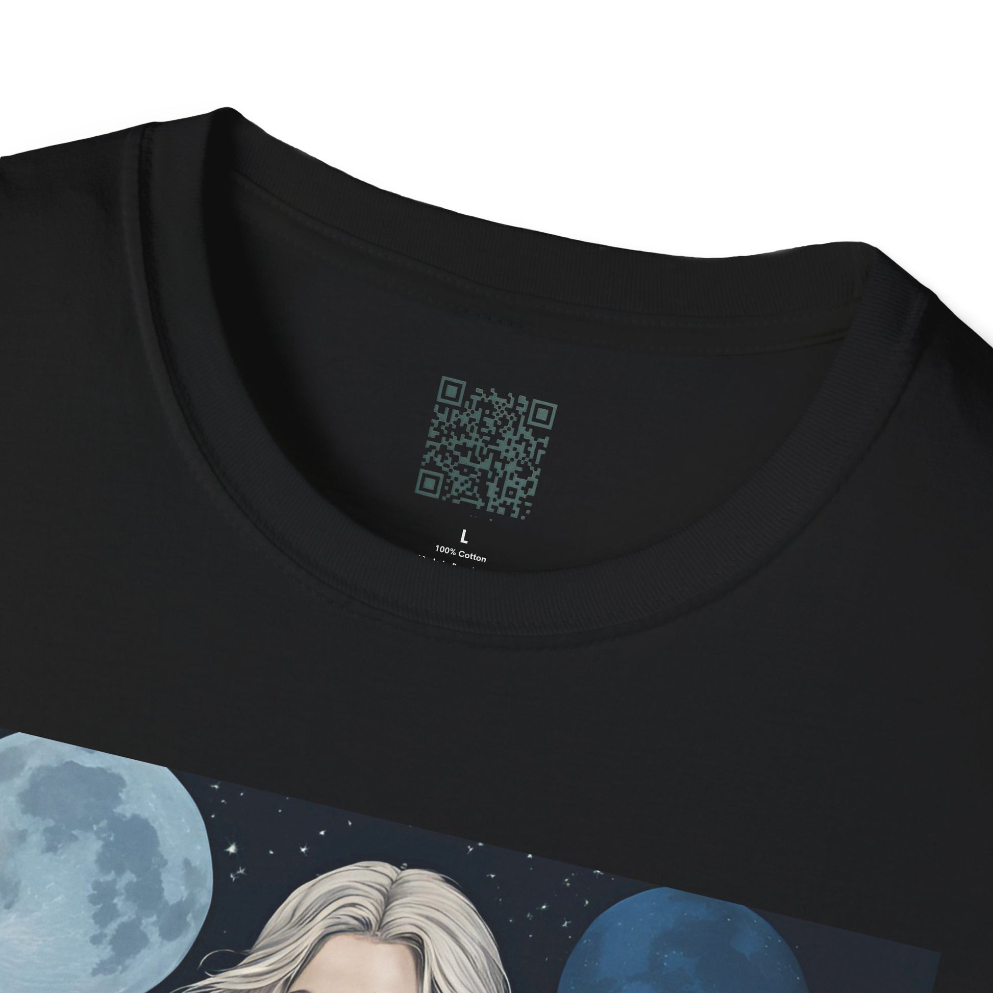 Mystical Moon Goddess T-Shirt, Celestial Art Tee, Witchy Fashion, Gift for Her, Witchy Aesthetic, Occult Apparel - Divine Mystic Moons