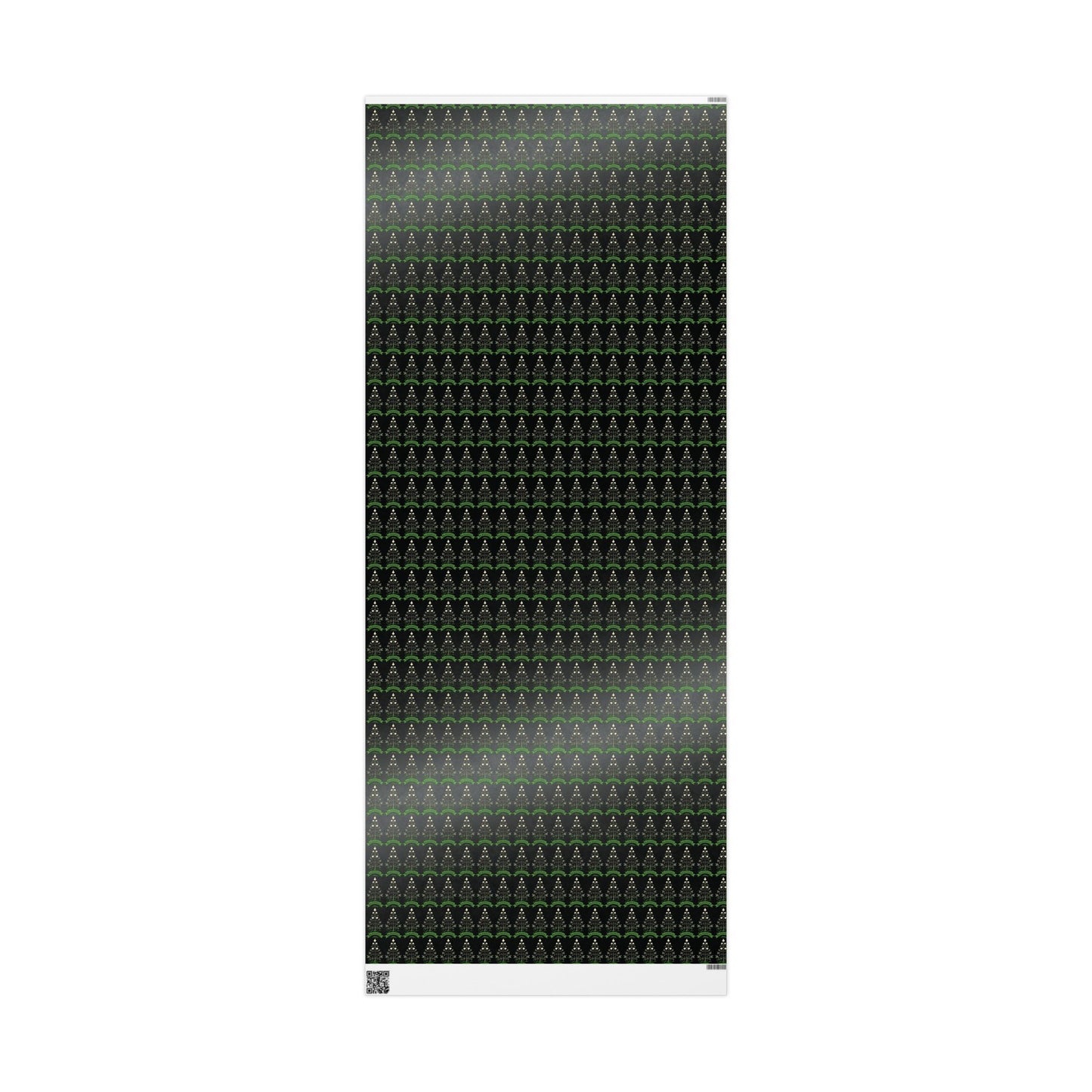 Botanical Yule Tree Wrapping Paper