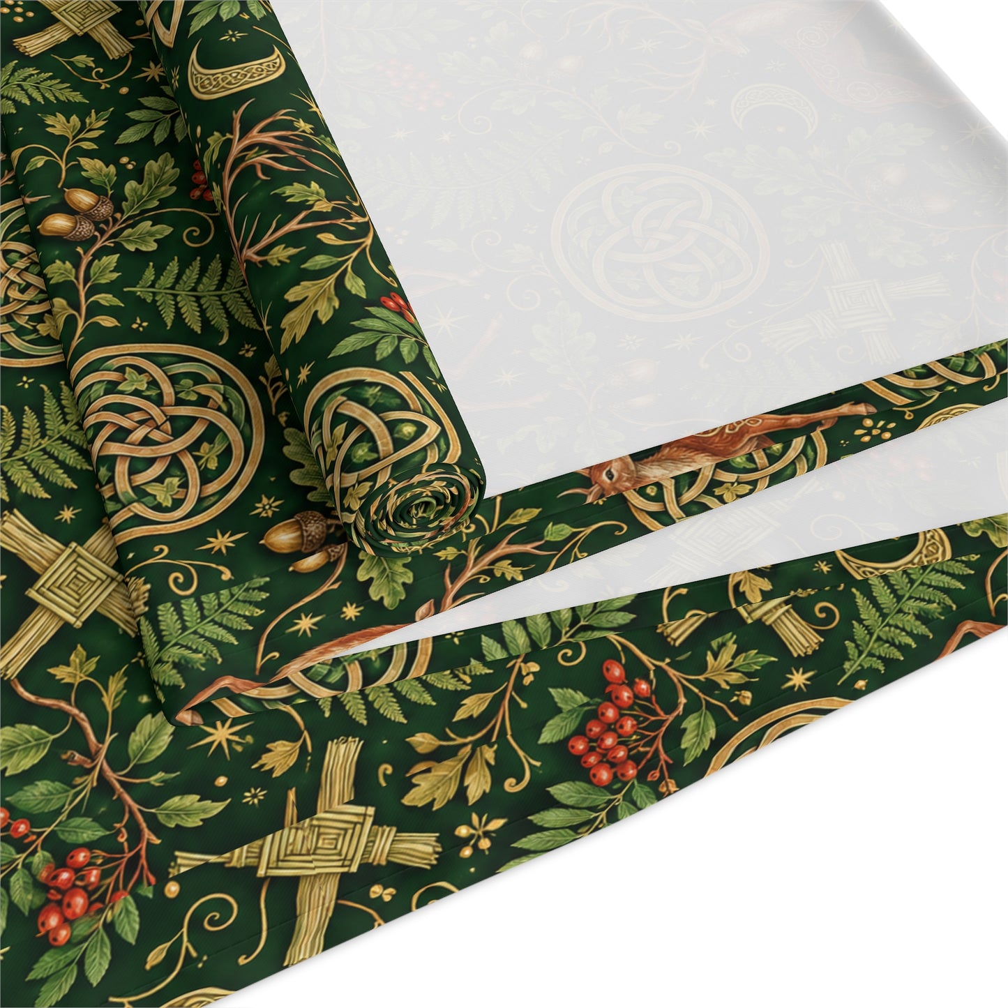 Celtic Woodland Table Runner