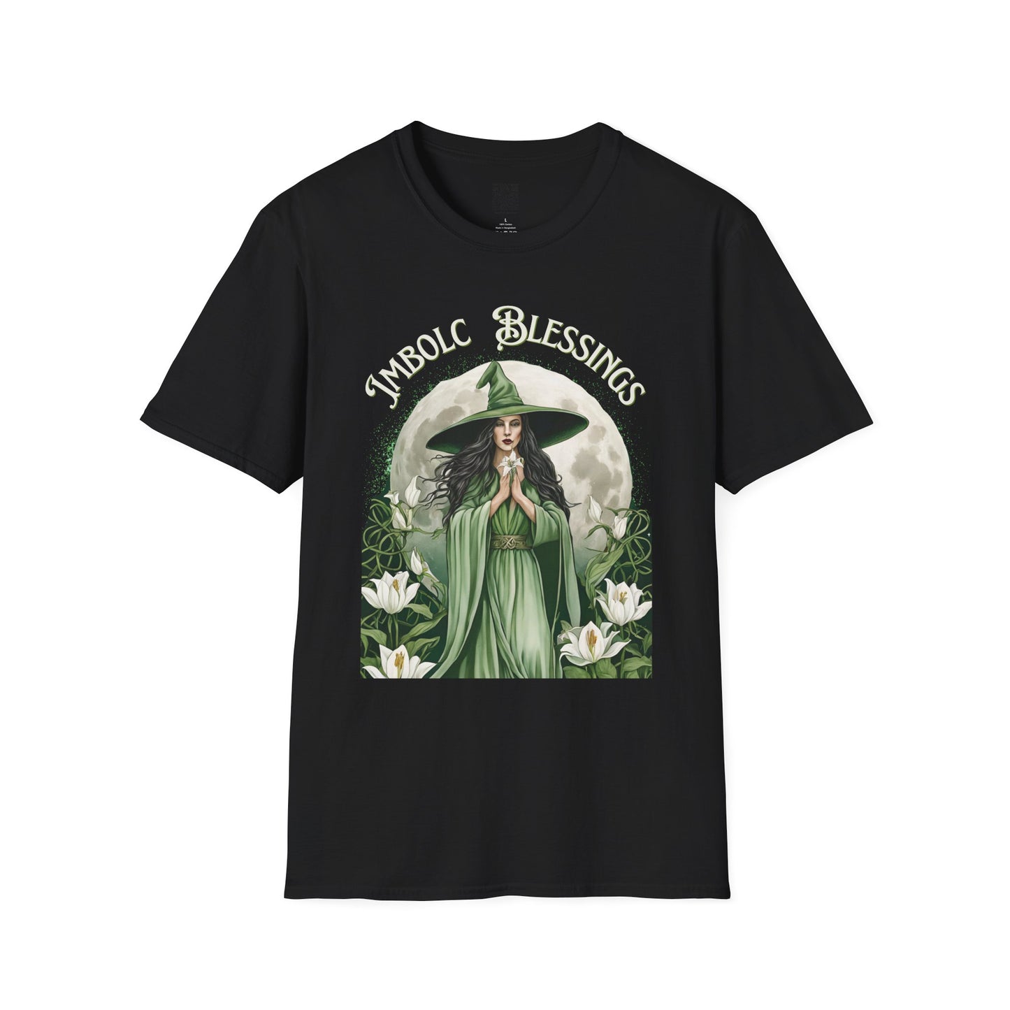 Imbolc Blessings T-Shirt, Witchy Apparel, Pagan Gift, Unisex Graphic Tee, Spiritual Wear, Wheel of the Year, Blessed Be - Divine Mystic Moons